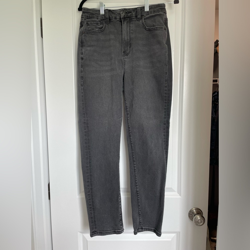 American Eagle Outfitters Gray Straight Leg Jeans